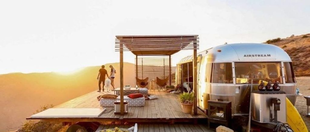 7 Airstream Tetap Sepanjang Pantai California